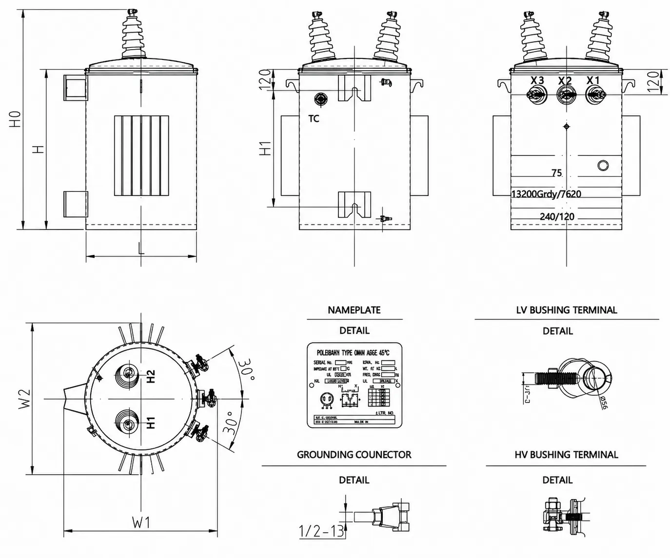 Entogo 36 kV outdoor compact unit substation for renewables and industrial sites — view 2