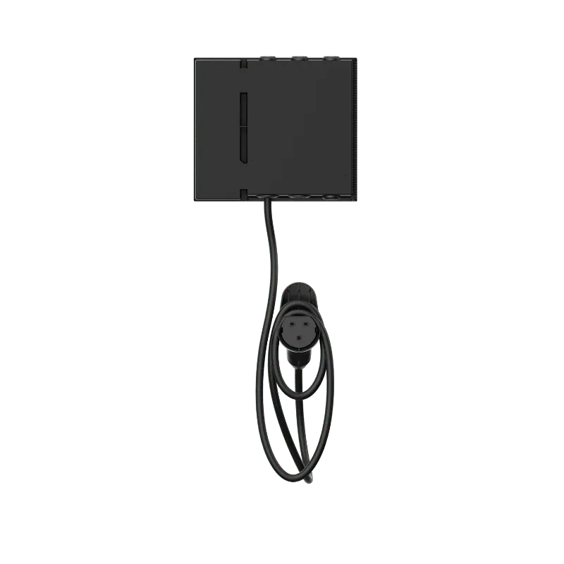 Borne de recharge CA commerciale Entogo Argo Pro 22 kW avec câble Type 2 et écran LCD de 4,3 pouces — view 9