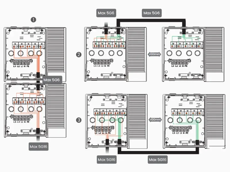 Borne de recharge CA commerciale Entogo Argo Pro 22 kW avec câble Type 2 et écran LCD de 4,3 pouces — view 17