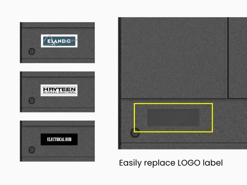 Borne de recharge CA commerciale Entogo Argo Pro 22 kW avec câble Type 2 et écran LCD de 4,3 pouces — view 21