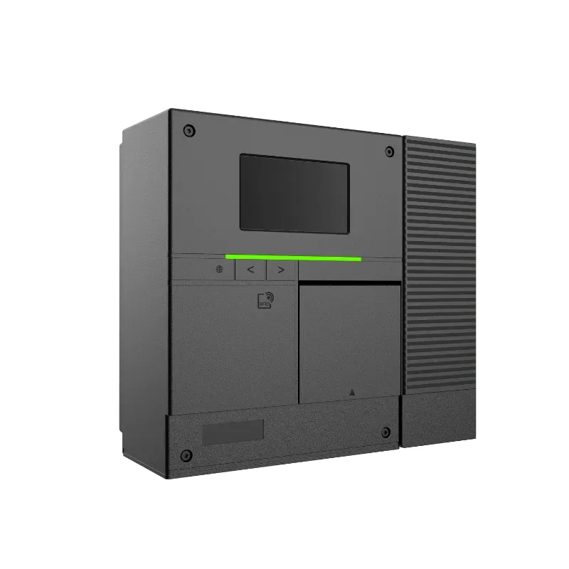Borne de recharge CA commerciale Entogo Argo Pro 22 kW avec câble Type 2 et écran LCD de 4,3 pouces — view 23