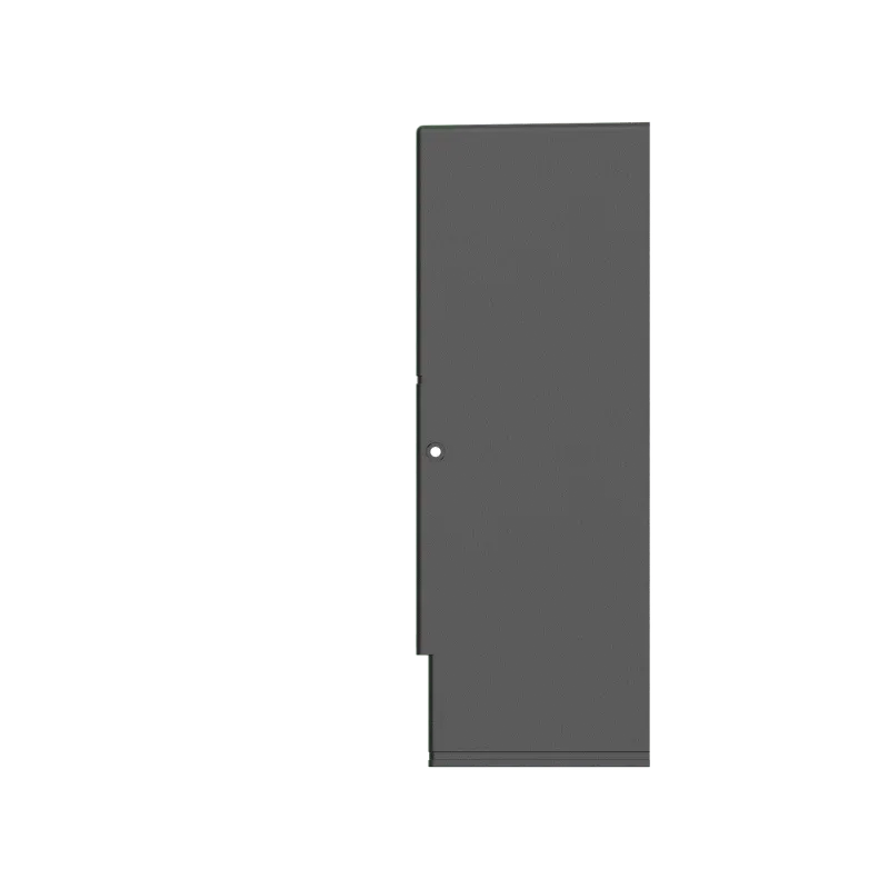 Borne de recharge CA résidentielle Entogo Argo Basic 11/22 kW avec câble Type 2 fixe, profil latéral — view 4