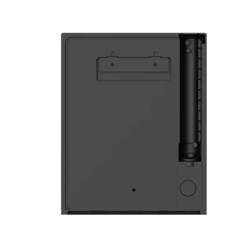 Borne de recharge CA résidentielle Entogo Argo Basic 11/22 kW avec câble Type 2 fixe, profil latéral — view 5