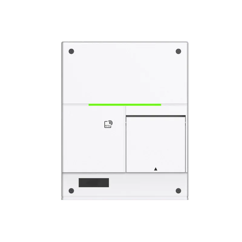 Borne de recharge CA résidentielle Entogo Argo Basic 11/22 kW avec câble Type 2 fixe, profil latéral — view 23
