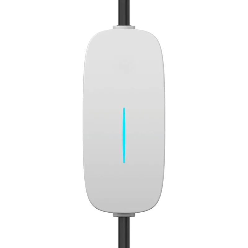 Borne portative CA Entogo Memo 3,5 kW avec connecteur Type 2, fiche schuko et écran LCD d’état — view 6
