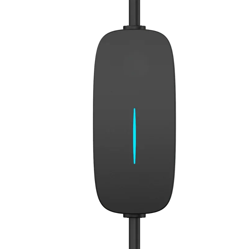 Borne portative CA Entogo Memo 3,5 kW avec connecteur Type 2, fiche schuko et écran LCD d’état — view 8