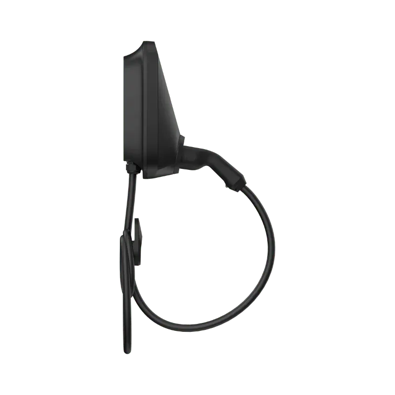 Entogo Saro 22 kW three-phase AC home EV charger with Type 2 socket and Wi-Fi, Bluetooth and 4G connectivity — view 4