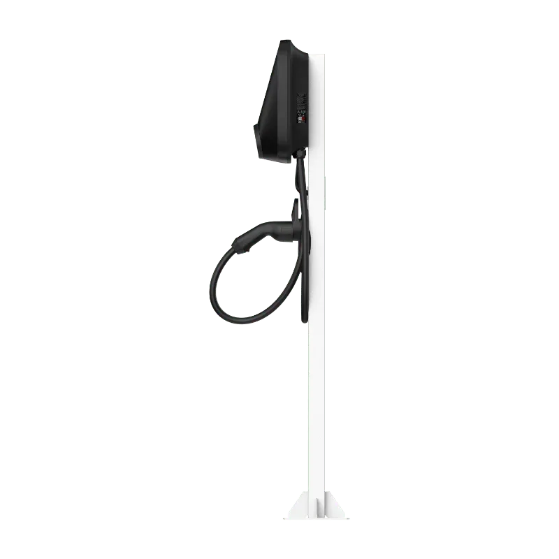 Borne de recharge CA résidentielle triphasée Entogo Saro 22 kW avec prise Type 2 et connectivité Wi-Fi, Bluetooth et 4G — view 4