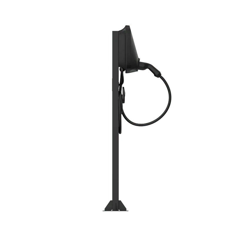 Entogo Saro 22 kW three-phase AC home EV charger with Type 2 socket and Wi-Fi, Bluetooth and 4G connectivity — view 3