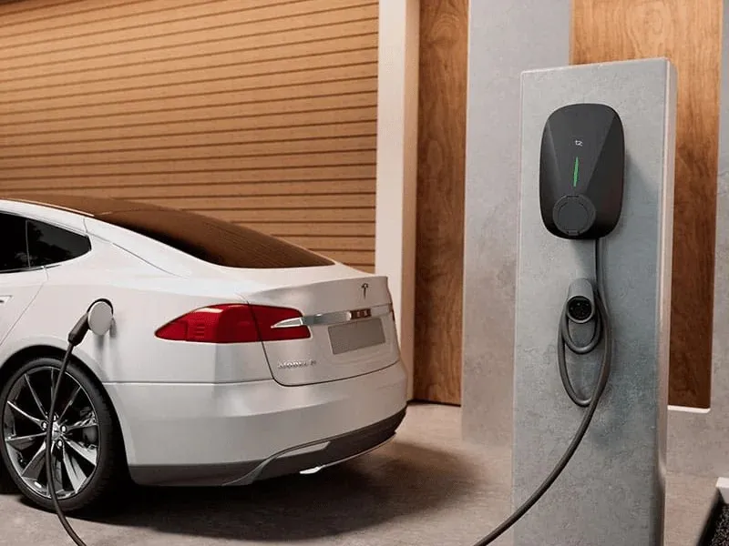 Borne de recharge CA résidentielle triphasée Entogo Saro 22 kW avec prise Type 2 et connectivité Wi-Fi, Bluetooth et 4G — view 10