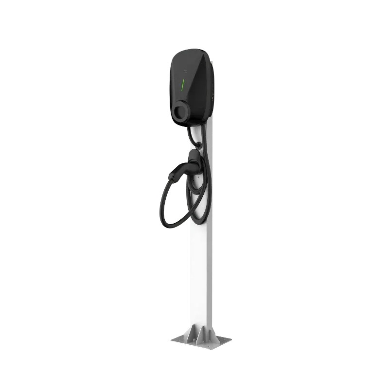 Borne de recharge CA résidentielle triphasée Entogo Saro 22 kW avec prise Type 2 et connectivité Wi-Fi, Bluetooth et 4G — view 12