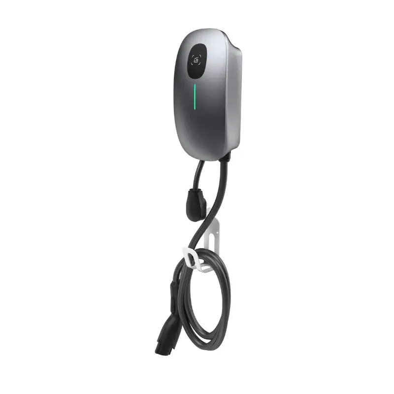 Entogo Silk 10/12 kW North American AC home EV charger with SAE J1772 connector and NEMA 14-50 plug — view 3