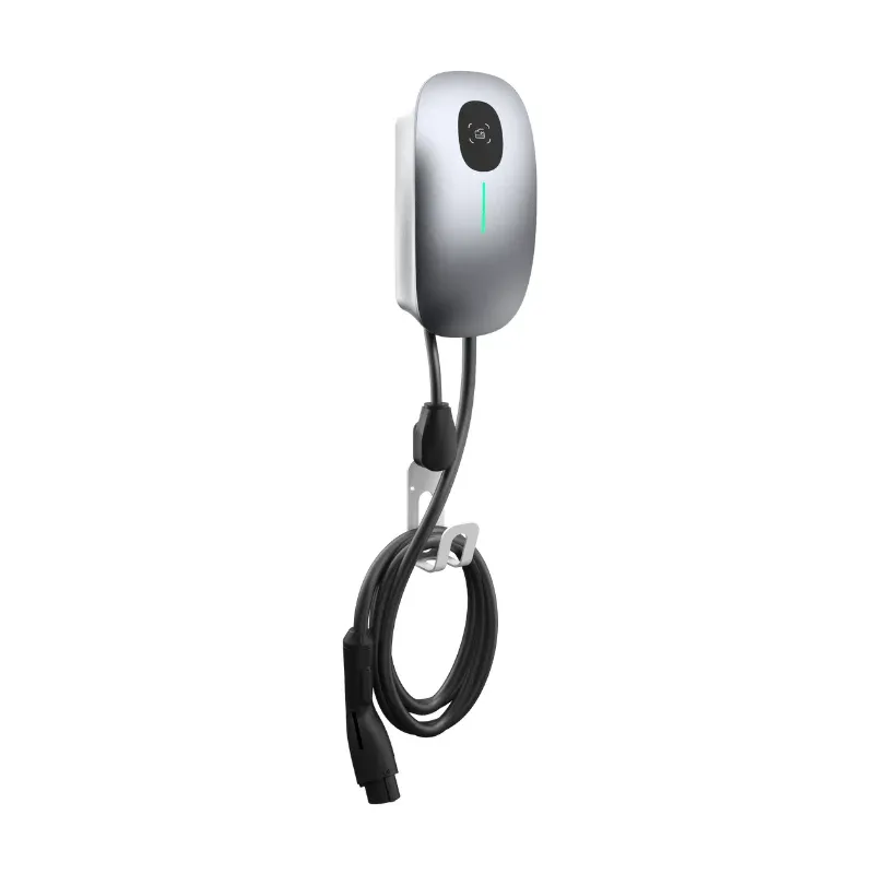 Entogo Silk 10/12 kW North American AC home EV charger with SAE J1772 connector and NEMA 14-50 plug — view 2
