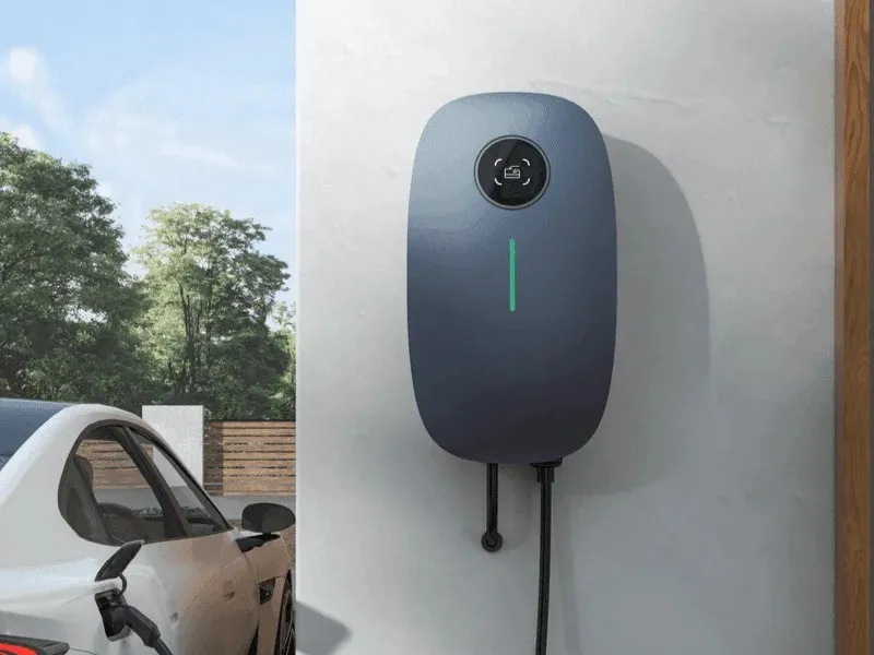 Entogo Silk 10/12 kW North American AC home EV charger with SAE J1772 connector and NEMA 14-50 plug — view 4