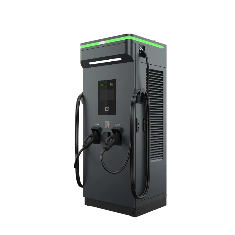 Borne de recharge CC ultrarapide Entogo Rocket 160-300 kW avec double connecteur CCS2 et gestion de câbles en hauteur — view 14