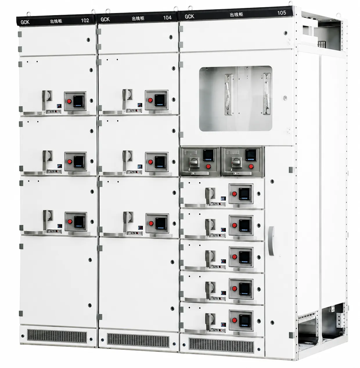 Entogo GCK low-voltage withdrawable switchgear