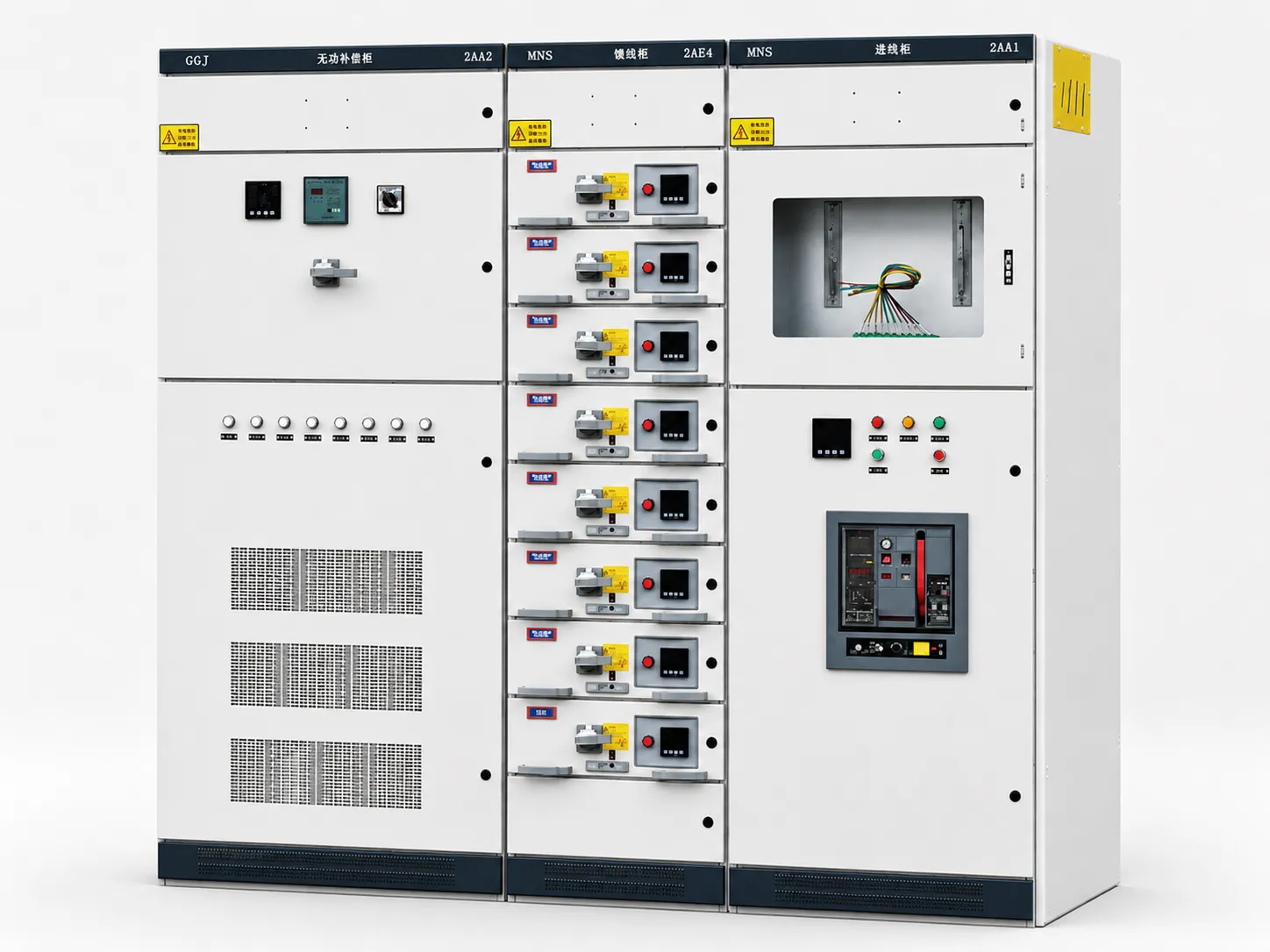 Entogo MNS low-voltage withdrawable switchgear