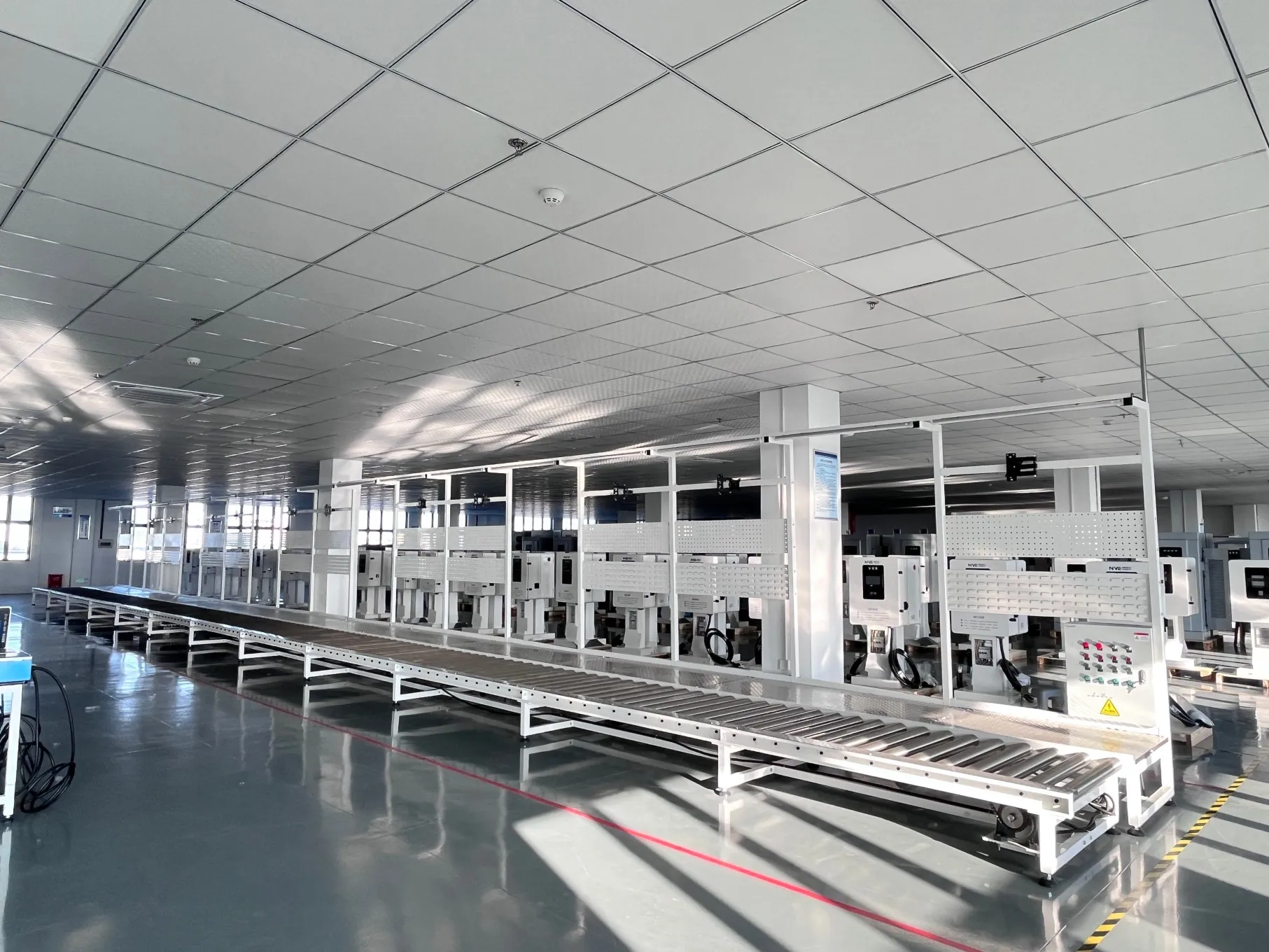 Entogo EV charger production line
