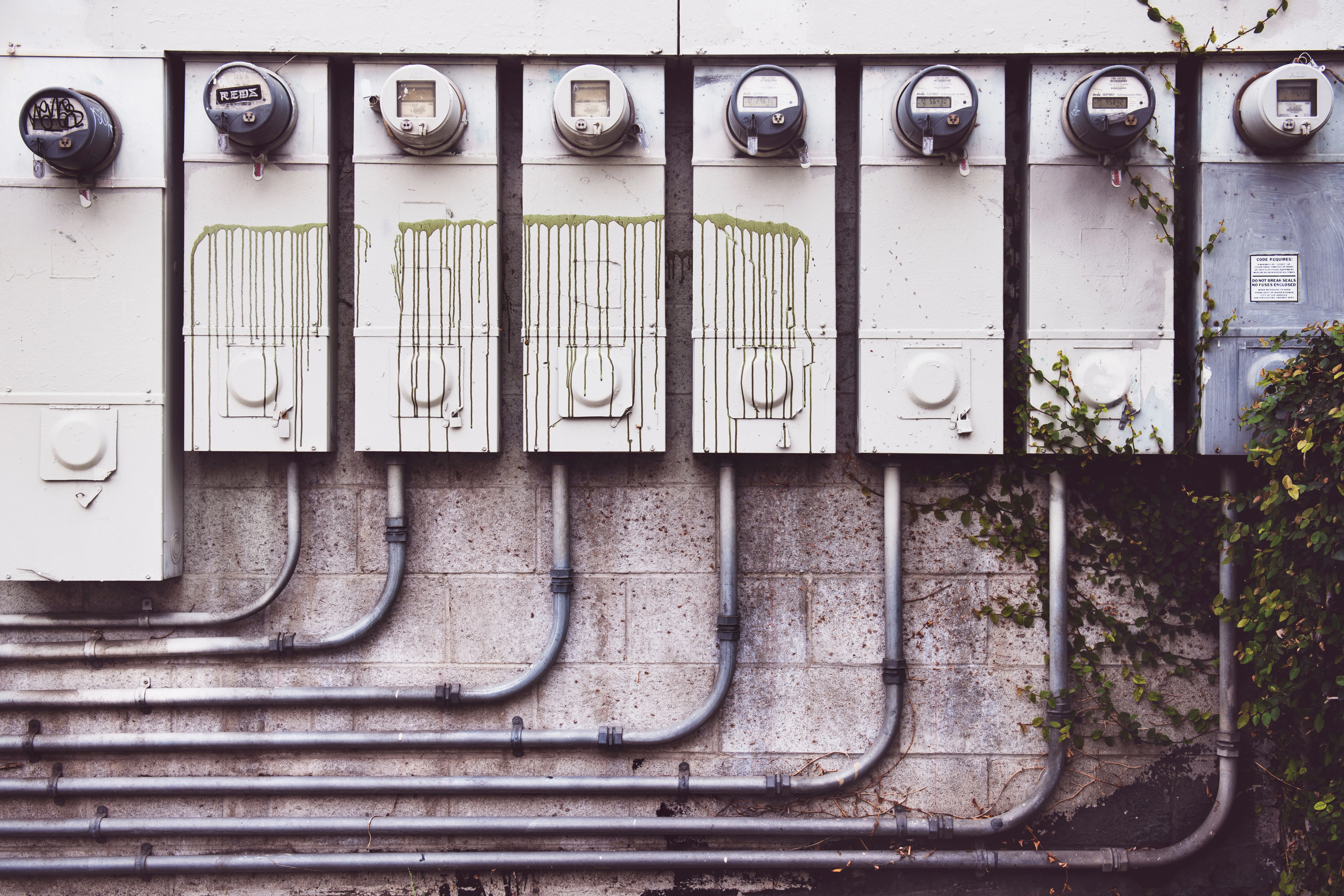 Industrial plant electrical room where power factor correction capacitor banks and switchgear manage reactive power